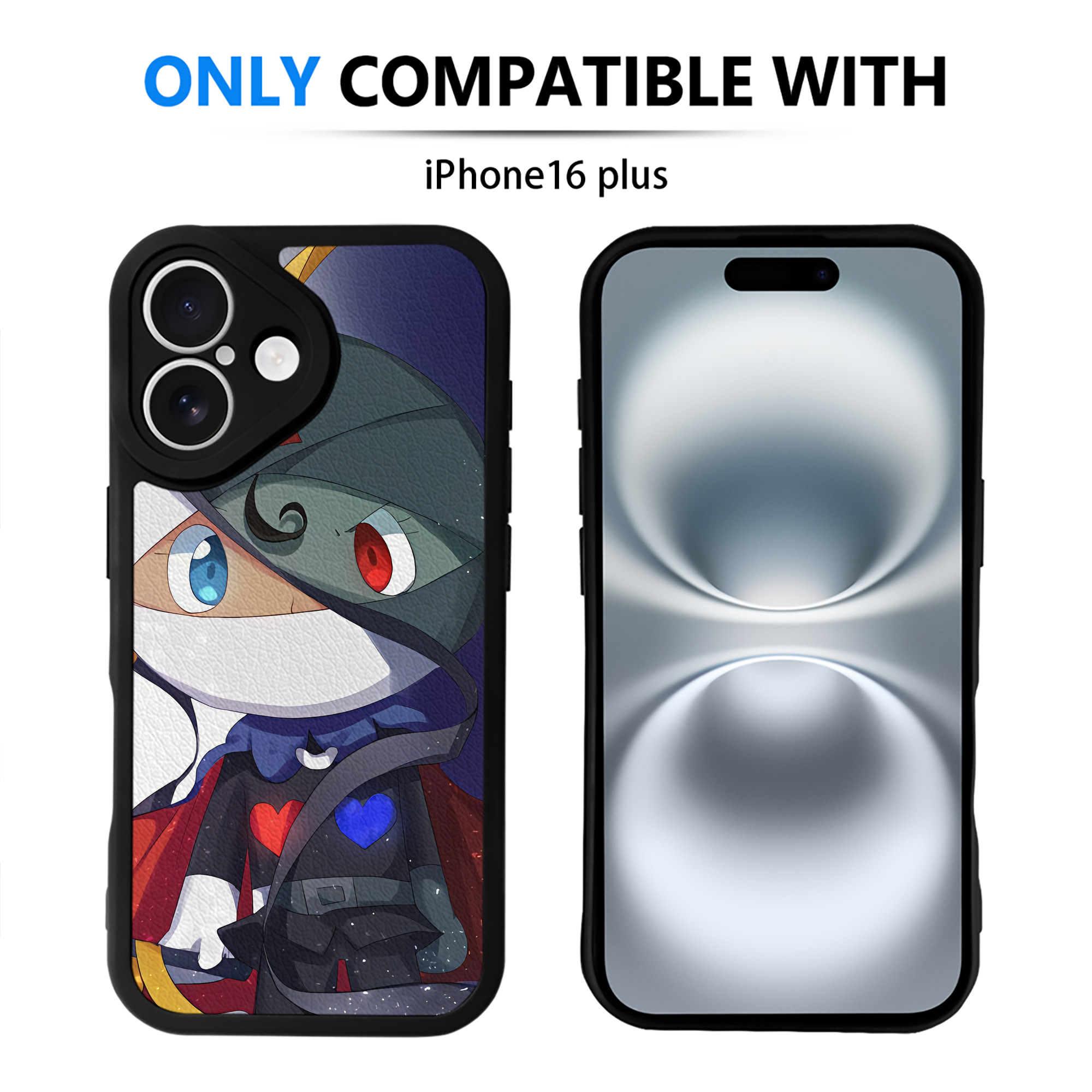 （画像用） アンパンマン Anpanman 【iPhone 16シリーズ対応】シリコンスマホケース（レザー調） 材質：シリコン